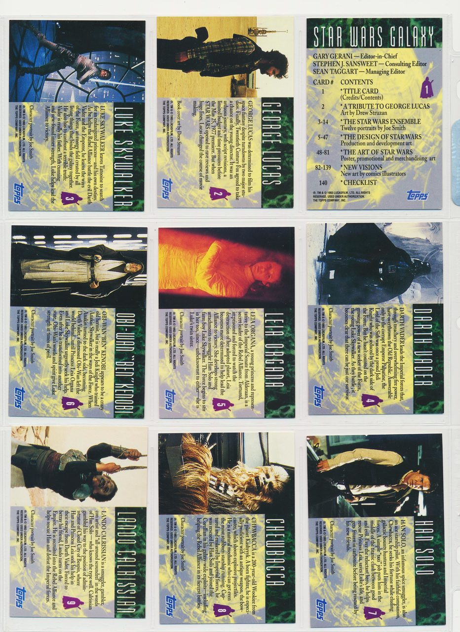 1993 Topps Star Wars Galaxy Set 140 #* - Scottsdale Cards