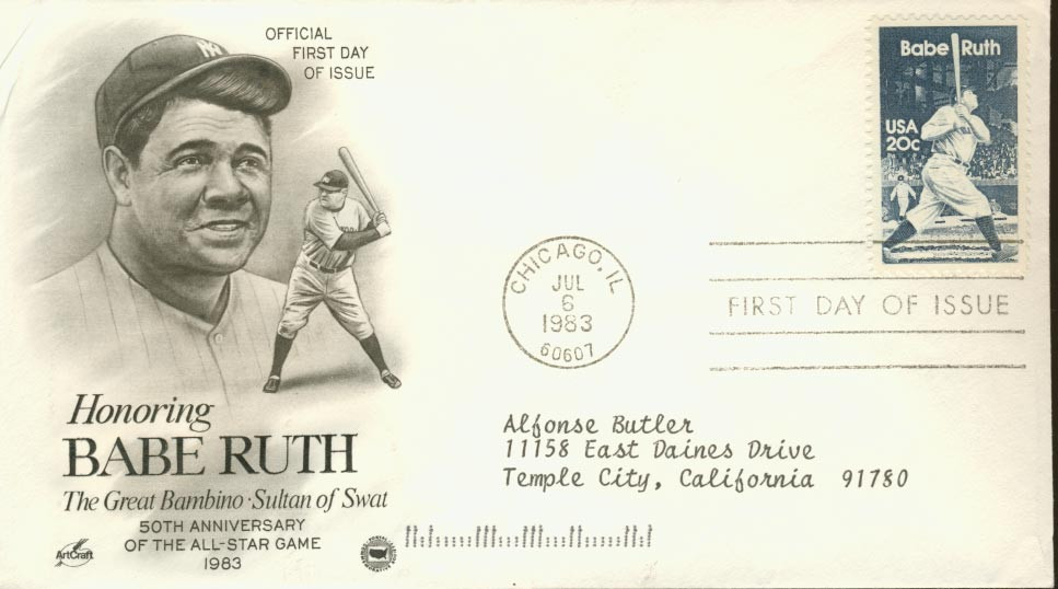 1983 Babe Ruth The Great Bambino, Sultan Of Swat #* - Scottsdale Cards