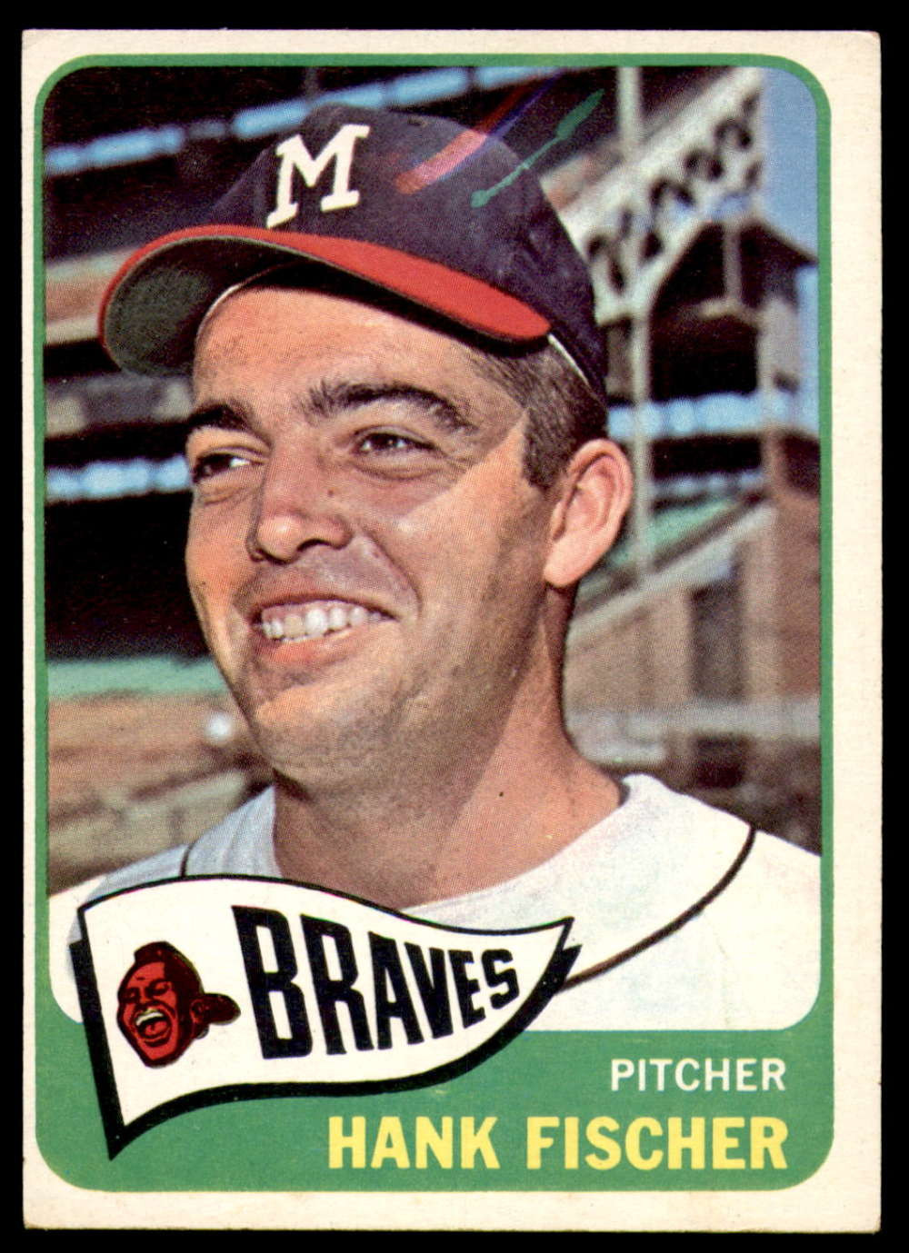 1965 Topps 585 Hank Fischer Excellent ID 262622 Scottsdale Cards 2021