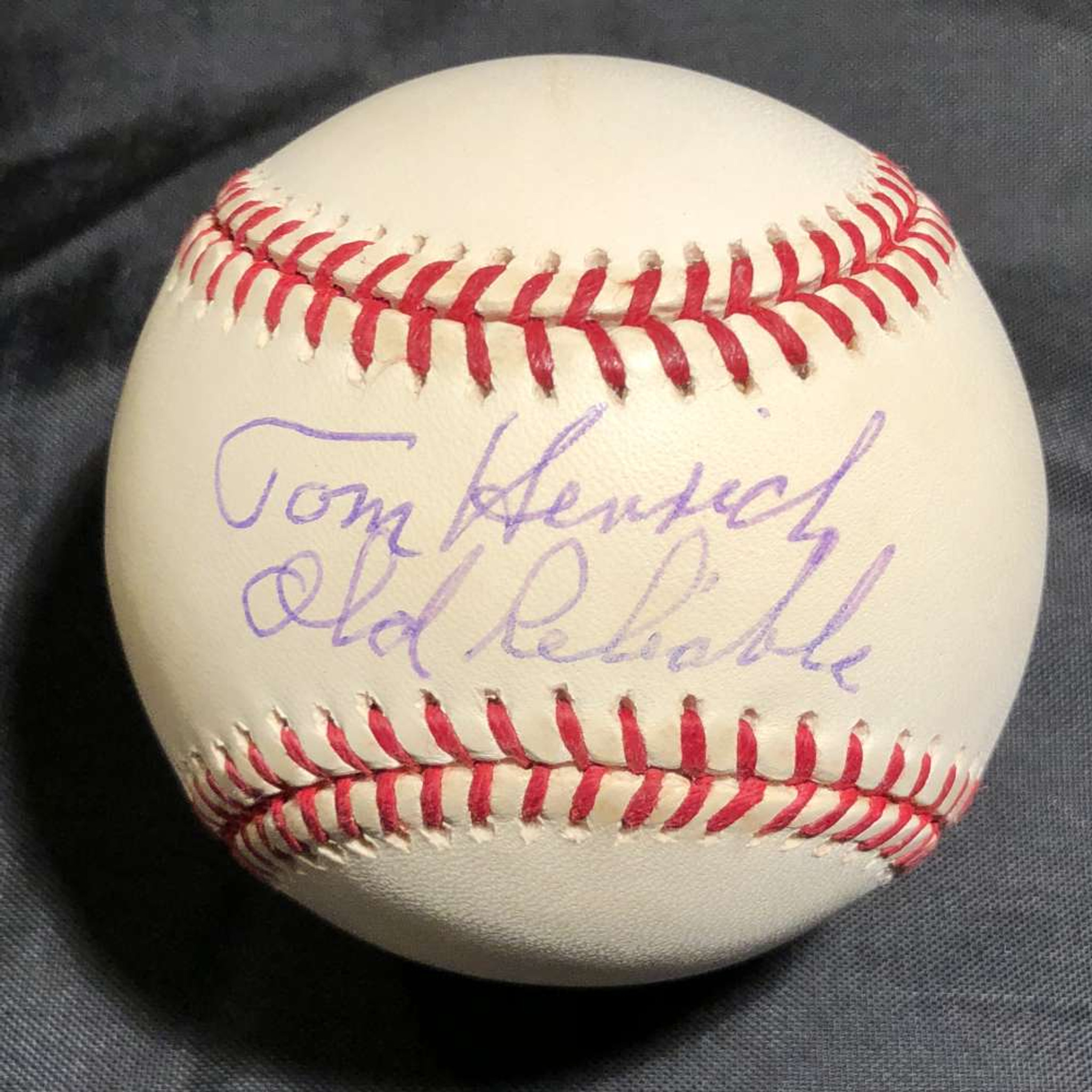 Ted Williams Autographed Official American League Baseball Inscribed 2019