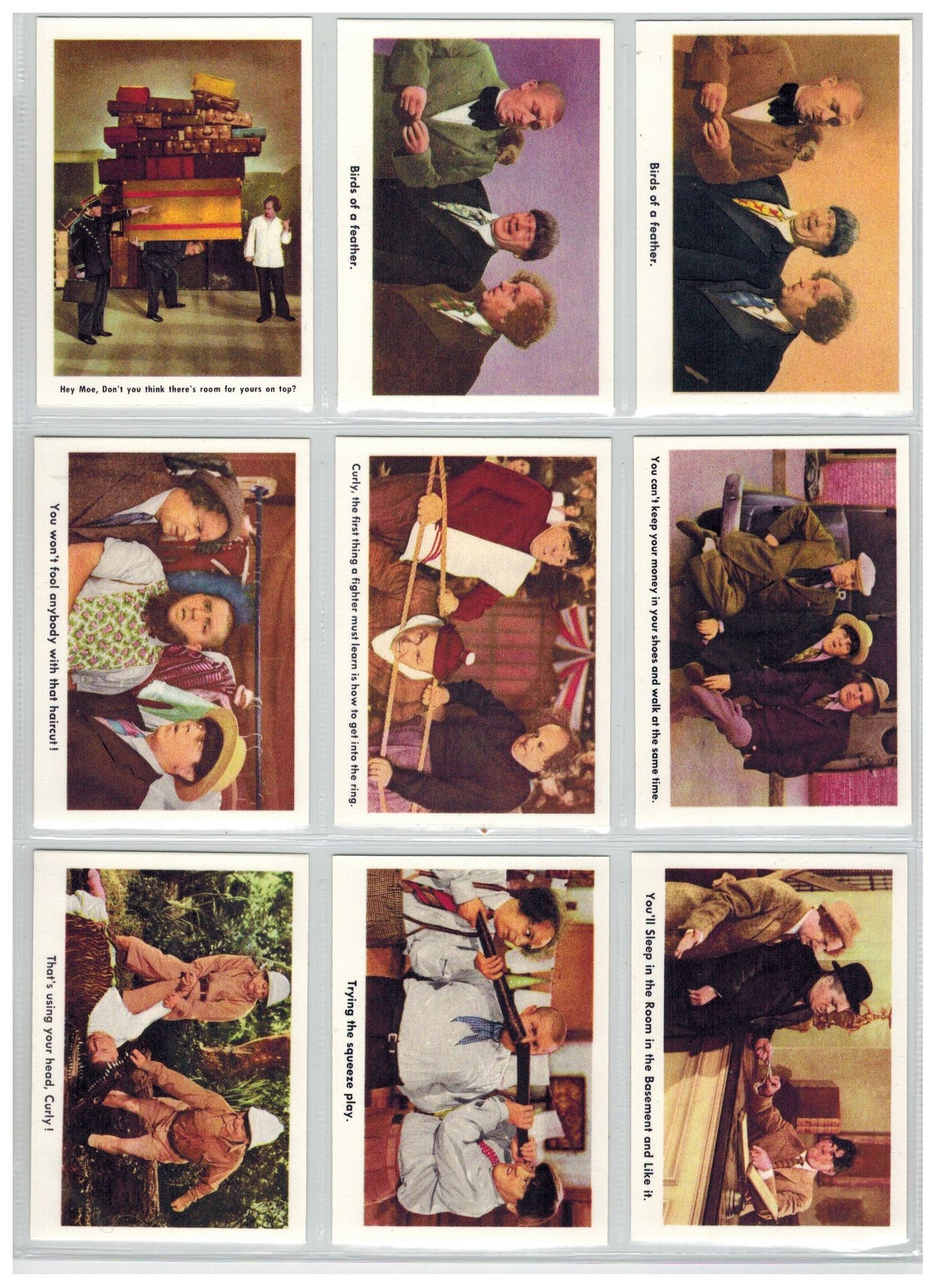 2016 RR Parks The Three Stooges Promo Set 25/5 #*