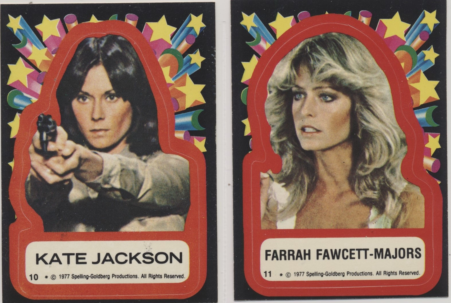 1977/78 Topps Charlie Angels Series 1 Sticker Set 11 #*