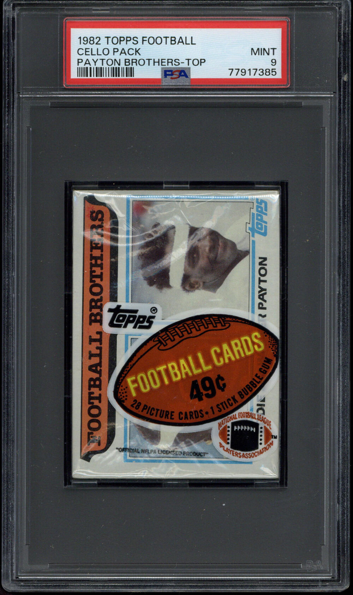 Topps Walter Payton 1982 PSA 10