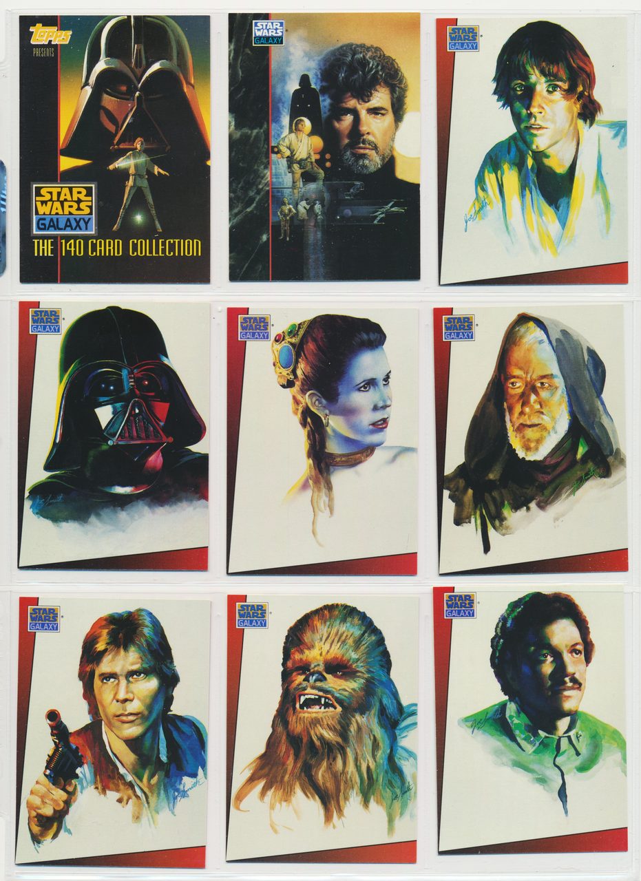 1993 Topps Star Wars Galaxy Set 140 #*sku20392 - Scottsdale Cards
