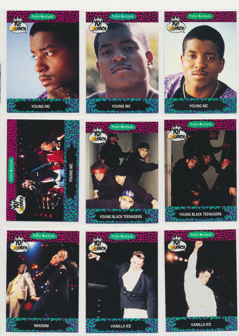 yo mtv raps cards graded 1991 Proset Musicards #125 KMD Yo! PSA 9 If you dont see a Yo 1991 Pro Set Yo! MTV