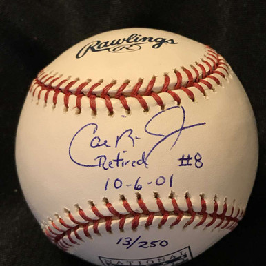 Cal Ripken jr入手困難 150枚限定 MLB150周年記念メダリオン Cal Ripken Jr Ironman Commemorative Baseball 2131