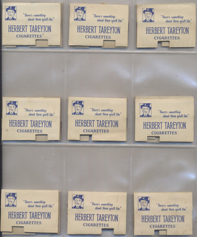herbert tareyton cigarettes 1951 Ad Cigarette Gwynn Robinson Socialite Winter Sport COLL3 Original Herbert Tareyton Cigarettes Ad: