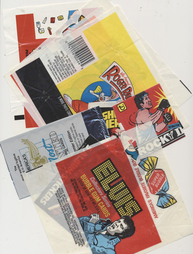 1970's-1980's Wrapper Lot Over 25 Different Some Have Imperfection ...