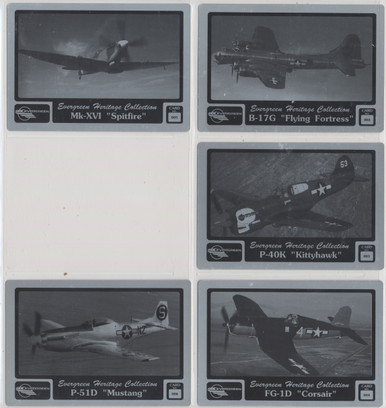 Lockheed Data Plate 1992 American Data Plates (Medal Cards) U.S. Air Force Lot 5 (Very ...