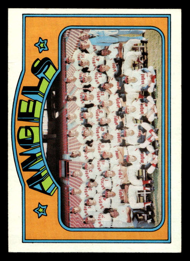 1972 Topps #71 Angels Team Excellent - Scottsdale Cards
