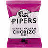 PIPERS KIRKBY MALHAM CHORIZO CRISPS 24 X 40G