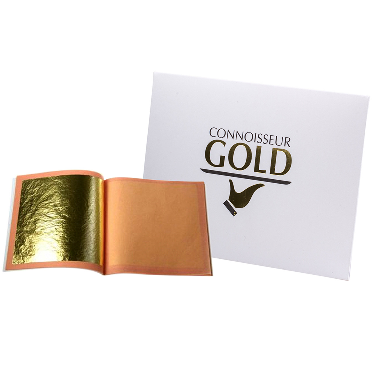 CONNOISSEUR GOLD EDIBLE 23CT GOLD LEAF X 5 SHEETS