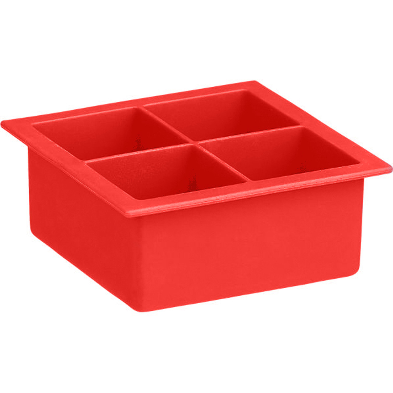 BARCRAFT JUMBO SILICONE ICE CUBE TRAY