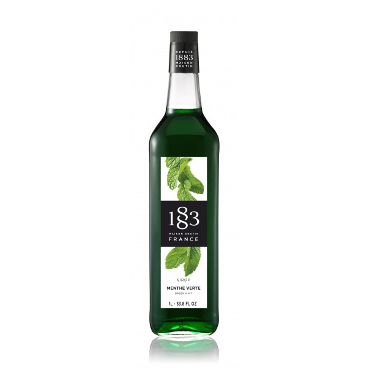 1883 MAISON ROUTIN GREEN MINT SYRUP 1L 