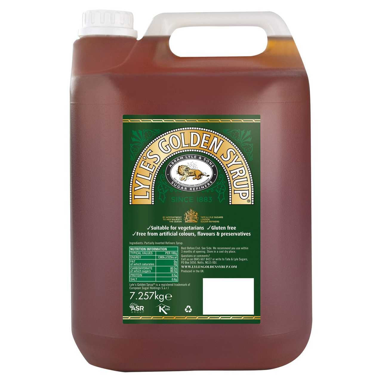 LYLE'S GOLDEN SYRUP 7.26KG