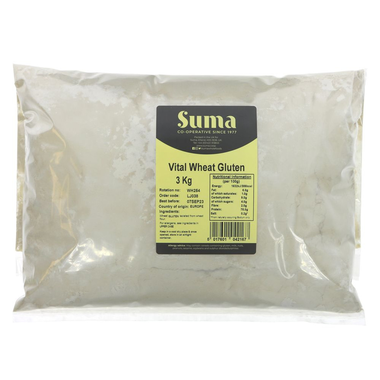 SUMA - VITAL WHEAT GLUTEN - 3KG