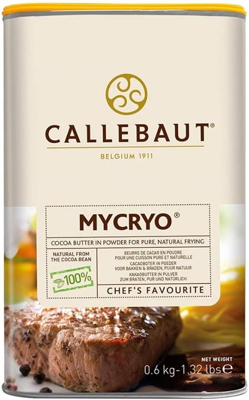 CALLEBAUT MYCRYO PURE COCOA BUTTER POWDER 600G