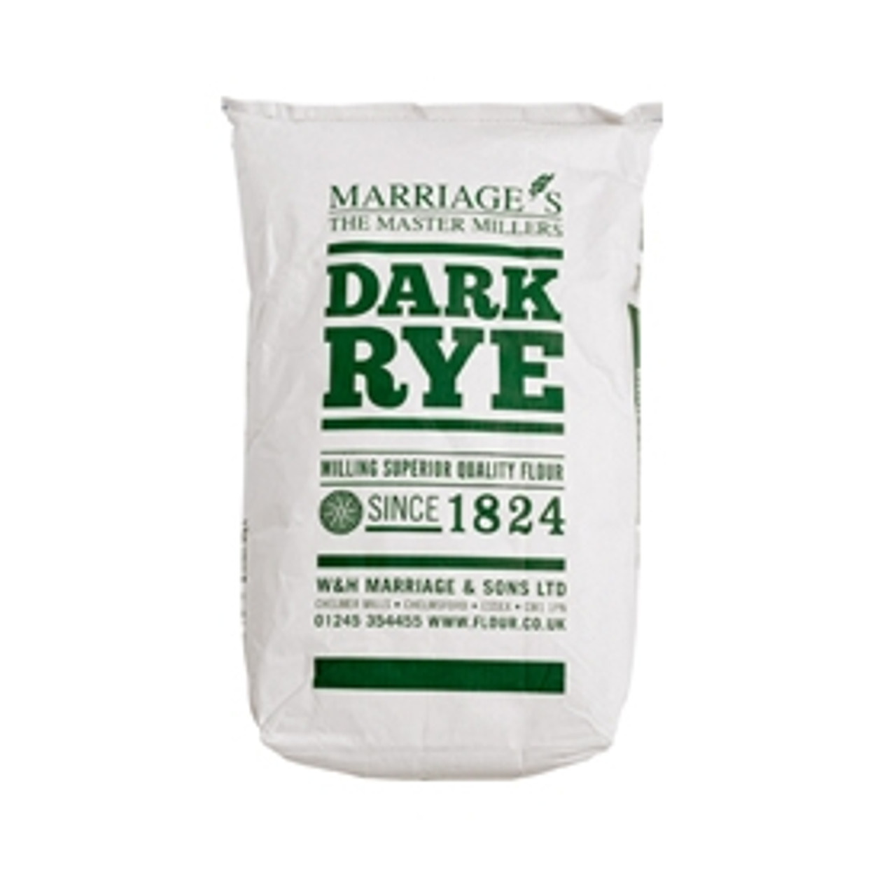 MARRIAGE'S DARK RYE FLOUR 16KG