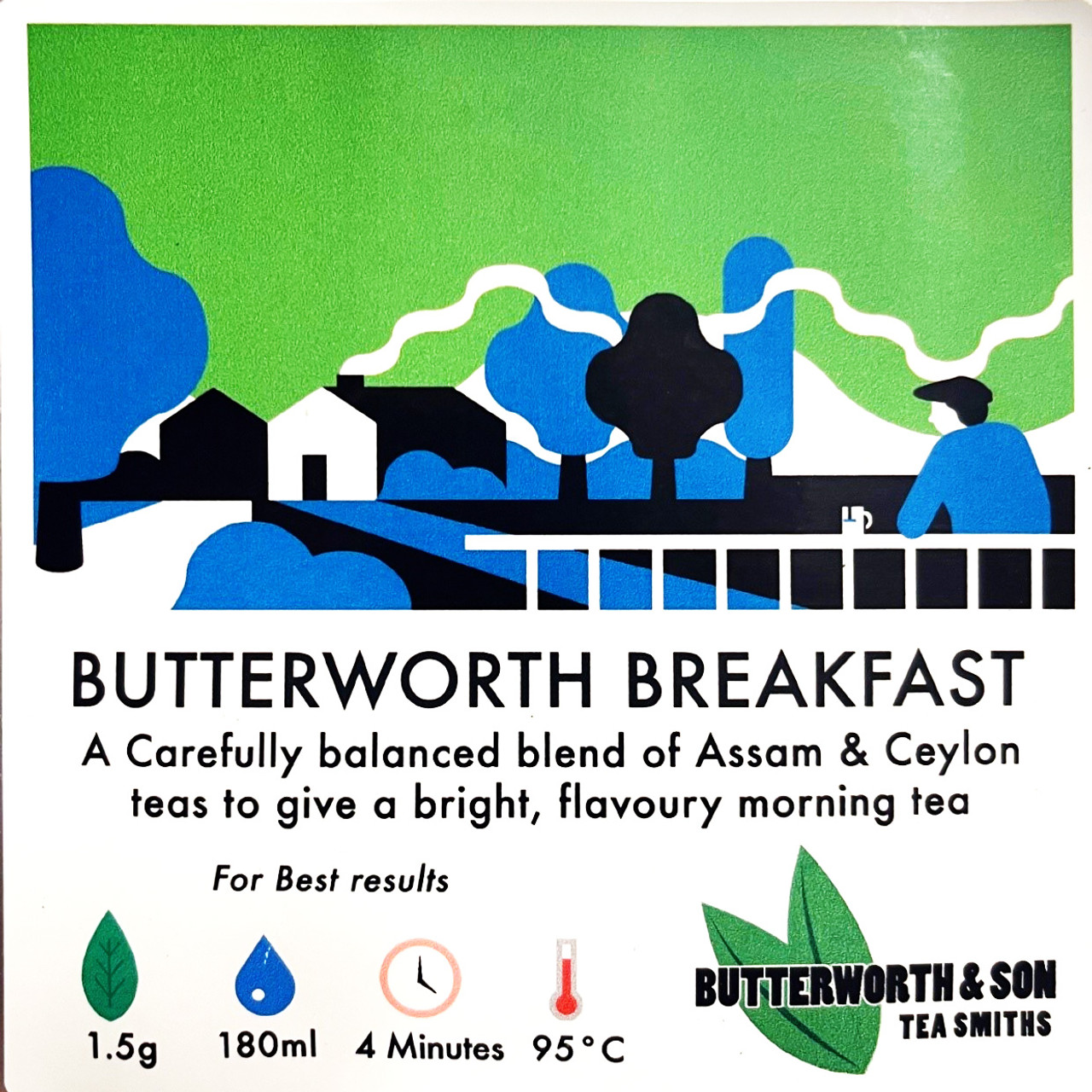 BUTTERWORTH & SON LOOSE BREAKFAST TEA 1KG