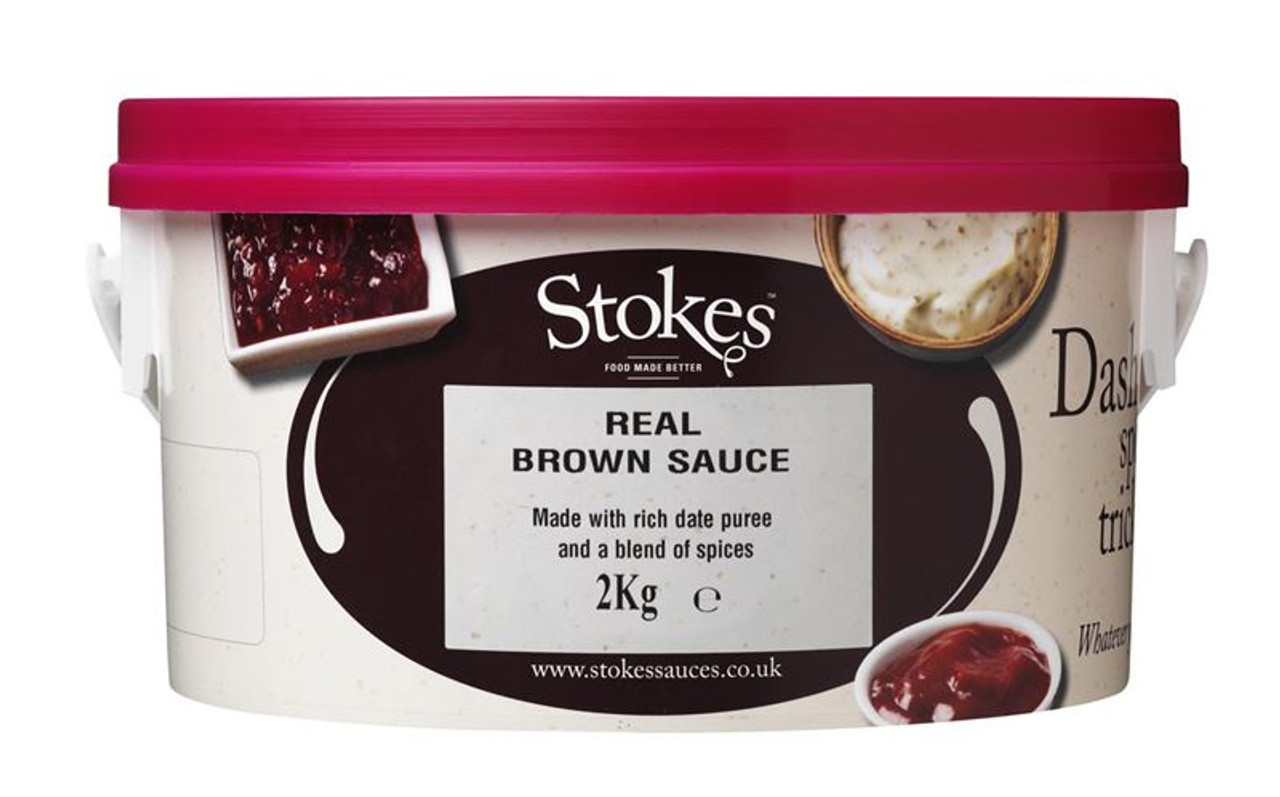 STOKES REAL BROWN SAUCE 2KG