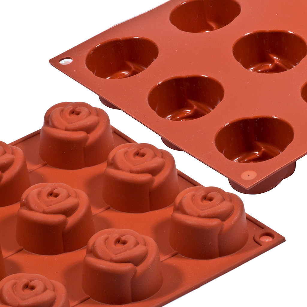 Silikomart Small Rose Silicone Mould