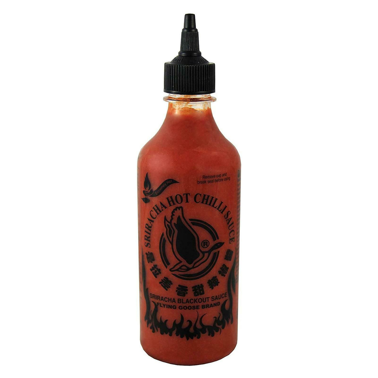 FLYING GOOSE - SRIRACHA BLACKOUT CHILLI SAUCE - 455ML