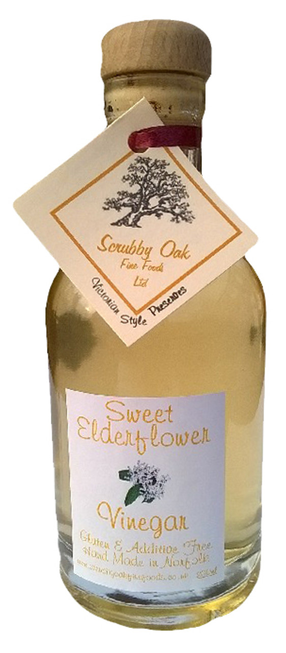 SCRUBBY OAK - SWEET ELDERFLOWER VINEGAR - 200ml