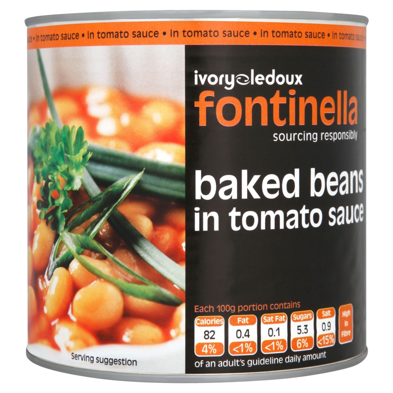 FONTINELLA - BAKED BEANS - 800g