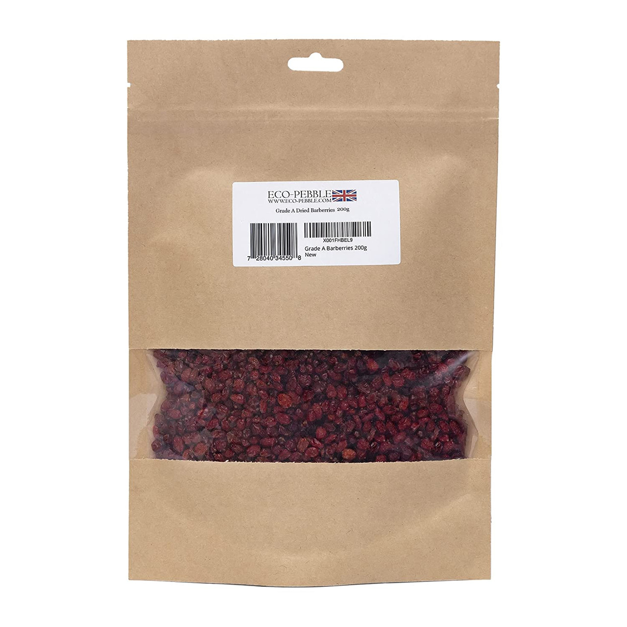 ECO-PEBBLE - DRIED BARBERRIES - 100G