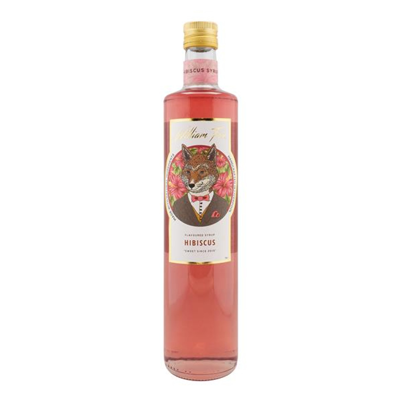 WILLIAM FOX - HIBISCUS SYRUP - 75cl