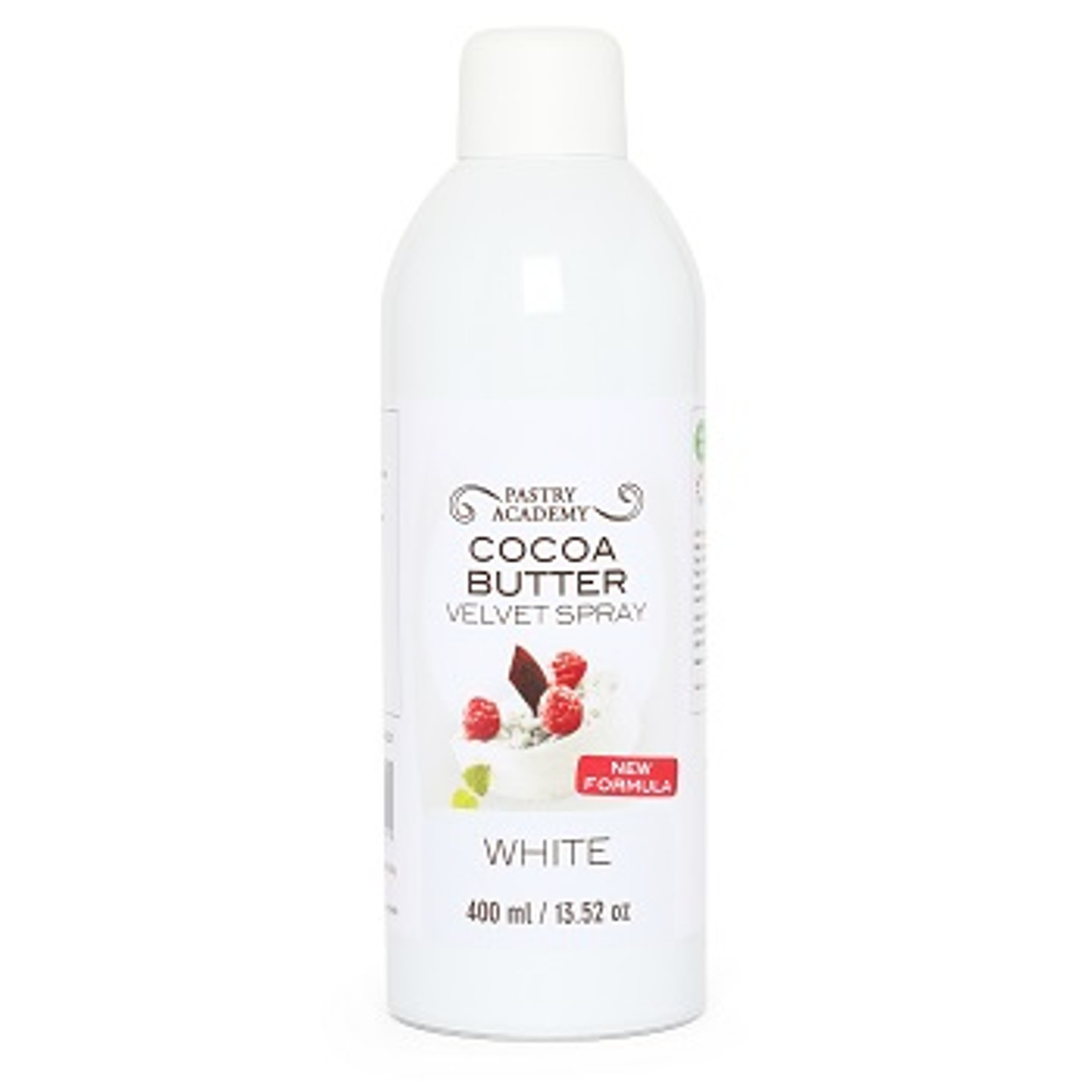 PASTRY ACADEMY WHITE COCOA BUTTER VELVET SPRAY 400ml
