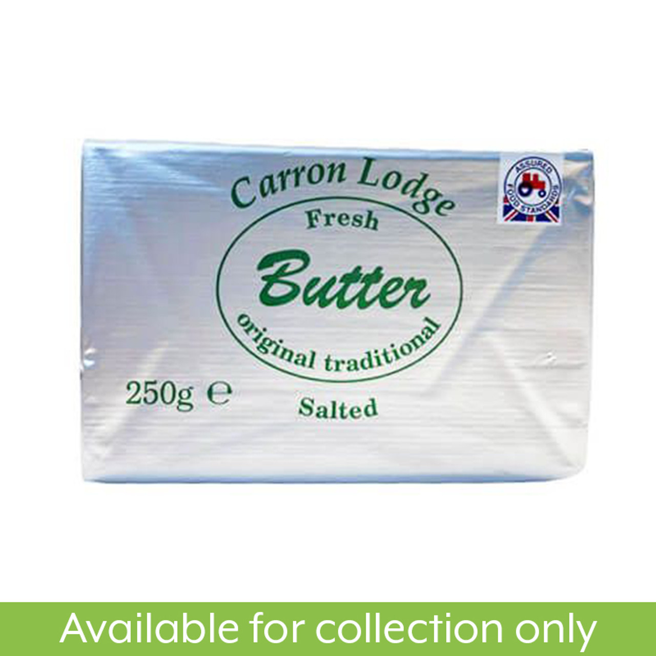 CARRON LODGE - SALTED BUTTER - 40 x 250g