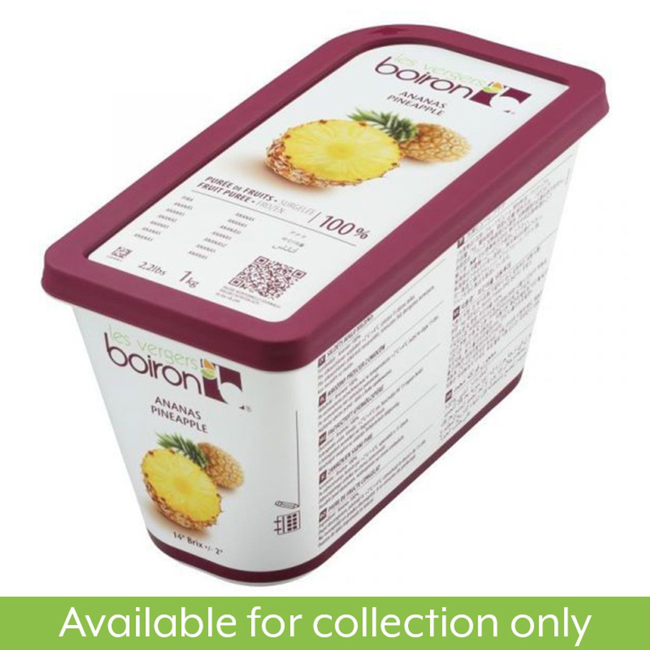 BOIRON - FROZEN PINEAPPLE PUREE - 1KG