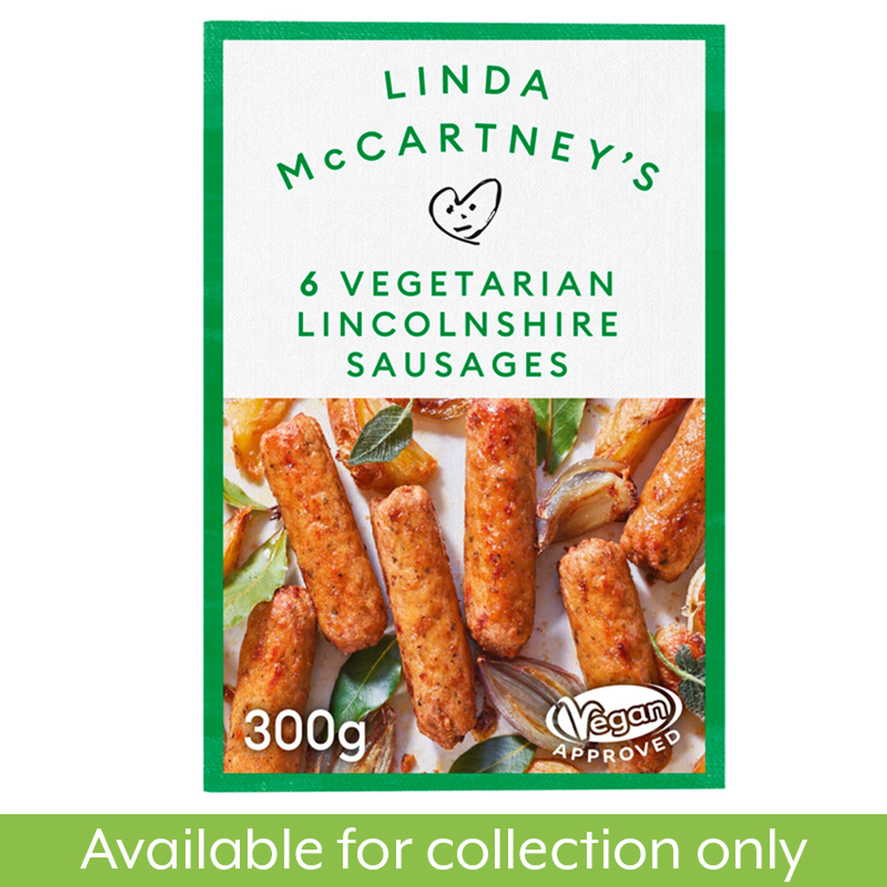 LINDA McCARTNEY - LINCOLNSHIRE SAUSAGES - 300g 