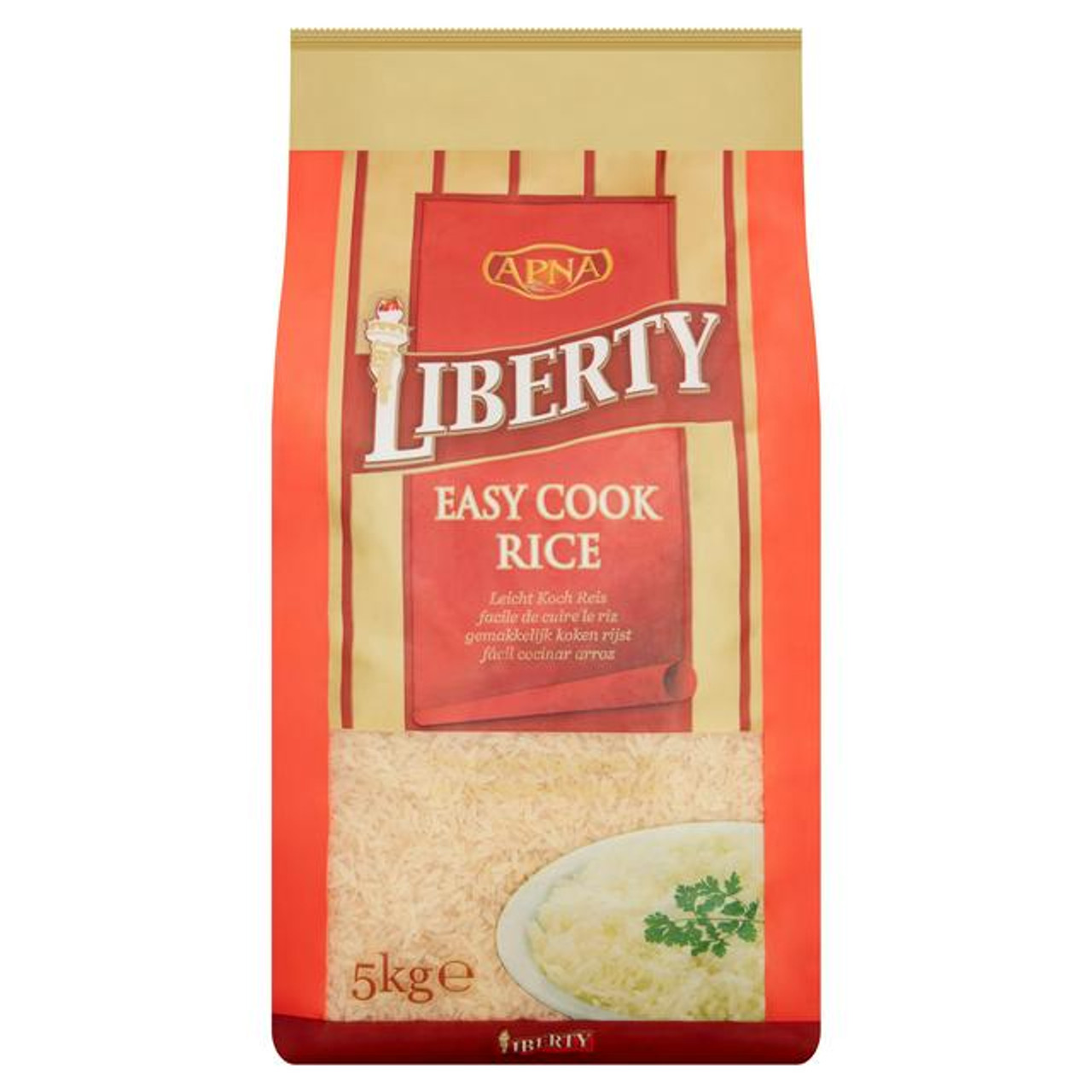 LIBERTY - EASY COOK LONG GRAIN RICE - 5KG