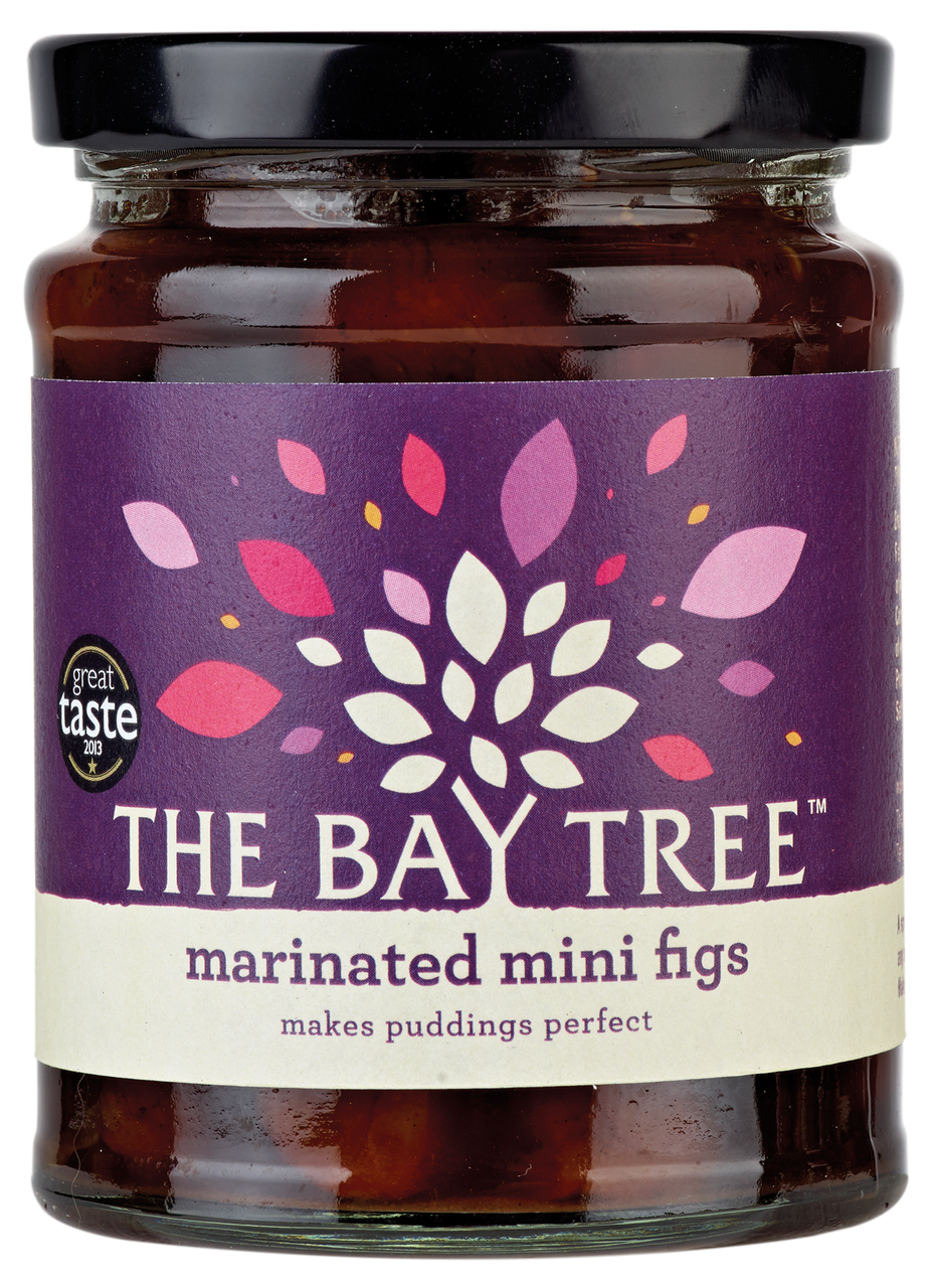 THE BAY TREE MARINATED MINI FIGS 330G