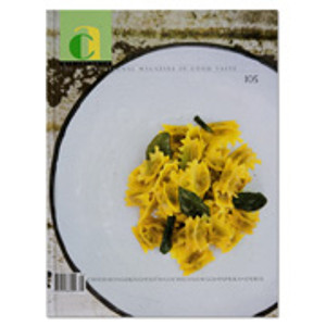 Art Culinaire #105 hardback cookbook with 84 pages of recipes, chef interviews and photography from world-class restaurants, published in 2012. Art Culinaire #105 hardback cookbook with 84 pages of recipes, chef interviews and photography from world-class restaurants, published in 2012.
