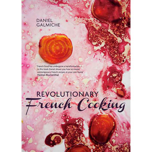 Revolutionary French Cooking by Daniel Galmiche is a 224 page English hardback with modern recipes, bold flavours and techniques for today’s French home cooking. Revolutionary French Cooking by Daniel Galmiche is a 224 page English hardback with modern recipes, bold flavours and techniques for today’s French home cooking.