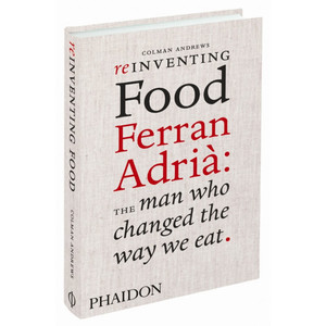 Explore Reinventing Food: Ferran Adrià by Colman Andrews, the 360-page hardback biography of the world-renowned elBulli chef. A must-read for chefs, food lovers, and culinary enthusiasts. Explore Reinventing Food: Ferran Adrià by Colman Andrews, the 360-page hardback biography of the world-renowned elBulli chef. A must-read for chefs, food lovers, and culinary enthusiasts.