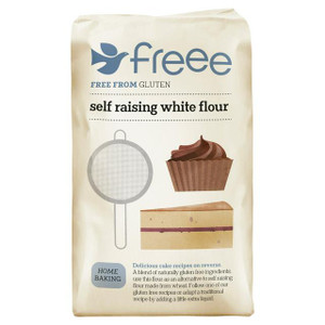Doves Farm Gluten Free Self Raising Flour 1kg. A versatile flour blend with raising agents, perfect for cakes, muffins, scones and traybakes. Doves Farm Gluten Free Self Raising Flour 1kg. A versatile flour blend with raising agents, perfect for cakes, muffins, scones and traybakes.