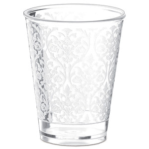 Serve desserts, dips, and appetisers with the Barok Jar 14cl. A durable clear plastic jar with a refined design, ideal for catering and portion control. Serve desserts, dips, and appetisers with the Barok Jar 14cl. A durable clear plastic jar with a refined design, ideal for catering and portion control.