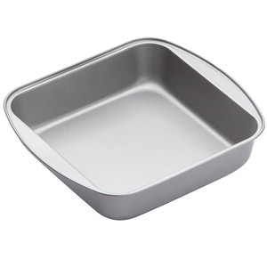 KitchenCraft Non-Stick Square Tin 20cm. Heavy-duty baking tin for brownies, cakes and traybakes with even heat distribution and easy food release. KitchenCraft Non-Stick Square Tin 20cm. Heavy-duty baking tin for brownies, cakes and traybakes with even heat distribution and easy food release.