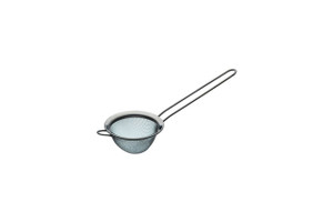 Masterclass Stainless Steel 7.5cm Fine Mesh Sieve. Durable and compact, ideal for sifting flour, dusting icing sugar, straining sauces and everyday kitchen use. Masterclass Stainless Steel 7.5cm Fine Mesh Sieve. Durable and compact, ideal for sifting flour, dusting icing sugar, straining sauces and everyday kitchen use.