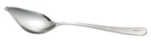 Shop the Mercer Culinary Saucier Spoon with Spout 21.6cm. Stainless steel spoon with deep bowl and spout for precise pouring of sauces and gravies. Shop the Mercer Culinary Saucier Spoon with Spout 21.6cm. Stainless steel spoon with deep bowl and spout for precise pouring of sauces and gravies.