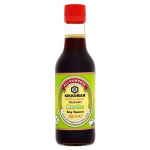 Shop Kikkoman Tamari Gluten Free Soy Sauce 250ml. Authentic Japanese brewed soy sauce with a rich, smooth flavour, perfect for cooking, marinades and dipping. Shop Kikkoman Tamari Gluten Free Soy Sauce 250ml. Authentic Japanese brewed soy sauce with a rich, smooth flavour, perfect for cooking, marinades and dipping.