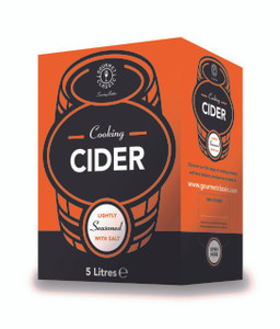 Gourmet Classic Cooking Cider 5L. A premium cider for braising, deglazing, stews, and glazes. Real cider flavour in a catering-size 5 litre pack. Gourmet Classic Cooking Cider 5L. A premium cider for braising, deglazing, stews, and glazes. Real cider flavour in a catering-size 5 litre pack.