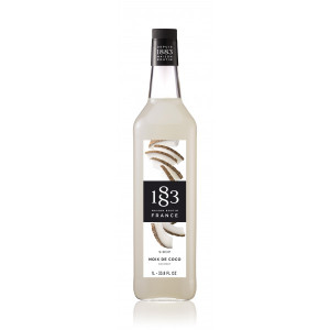 1883 Maison Routin Coconut Syrup 1L. A premium syrup with rich coconut flavour, perfect for coffee, cocktails, mocktails, smoothies, and baking. 1883 Maison Routin Coconut Syrup 1L. A premium syrup with rich coconut flavour, perfect for coffee, cocktails, mocktails, smoothies, and baking.