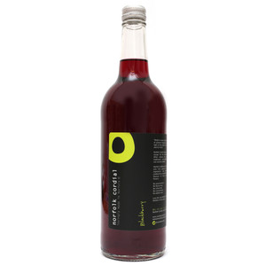 Norfolk Cordial Blackberry 750ml. A handcrafted fruit cordial made with British blackberries, perfect for soft drinks, cocktails, and desserts. Makes 30 servings. Norfolk Cordial Blackberry 750ml. A handcrafted fruit cordial made with British blackberries, perfect for soft drinks, cocktails, and desserts. Makes 30 servings.