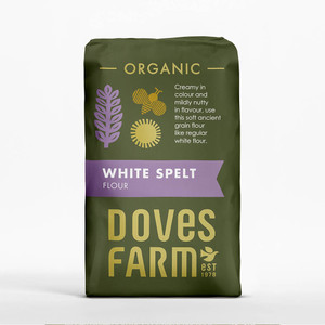Doves Farm Organic White Spelt Flour 1kg is perfect for breads, cakes, and pastries, offering fine texture, subtle nutty flavour, and consistent baking results. Doves Farm Organic White Spelt Flour 1kg is perfect for breads, cakes, and pastries, offering fine texture, subtle nutty flavour, and consistent baking results.