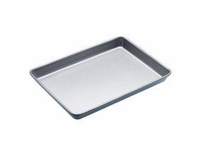 KitchenCraft Non-Stick Baking Pan 33.5cm x 24.5cm. Durable steel, easy-release coating, and even heat distribution for family meals and batch baking. KitchenCraft Non-Stick Baking Pan 33.5cm x 24.5cm. Durable steel, easy-release coating, and even heat distribution for family meals and batch baking.